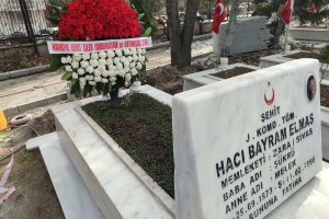 Şehit Devre Arkadaşımız J.Komd.Tğm.Hacı Bayram ELMAS'ın Anılması 