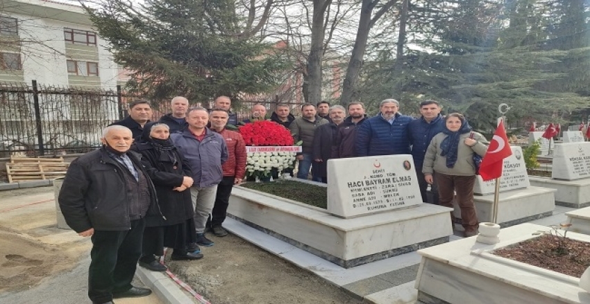 Şehit Devre Arkadaşımız J.Komd.Tğm.Hacı Bayram ELMAS'ın Anılması 