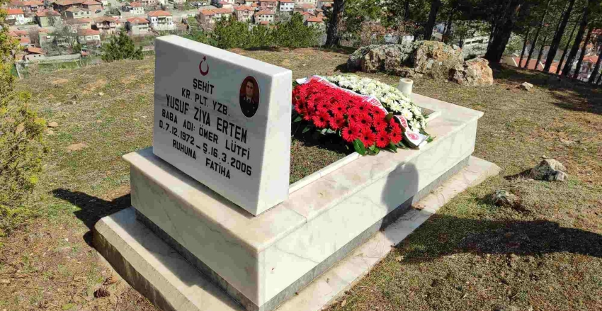 Şehit Devre Arkadaşımız Kr.Plt.Yzb.Yusuf Ziya Ertem'in Anılması